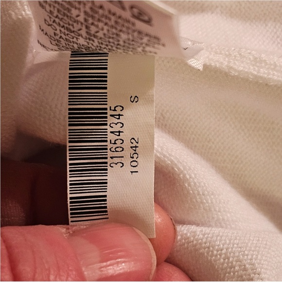 Balmain White Crewneck Sweater with Button Accents Small - Picture 15 of 15